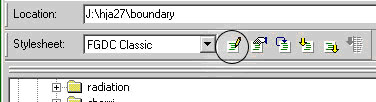 image of ArcCatalog edit metadata tool