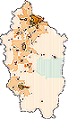 1970 Population Map