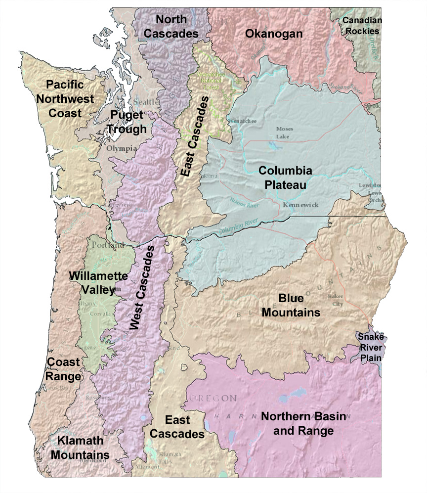 Map of Ecoregions